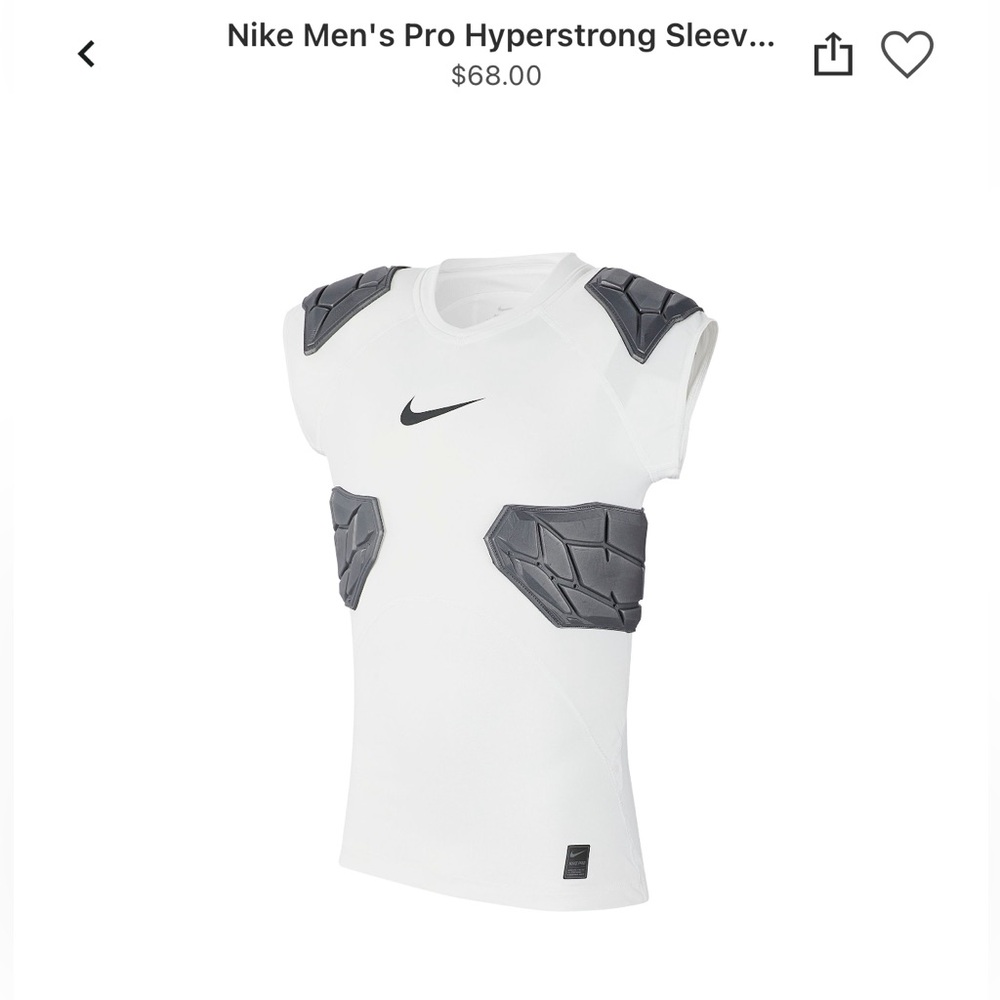 Nike small football sleeveless